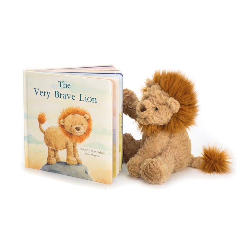 the very brave lion jellycat